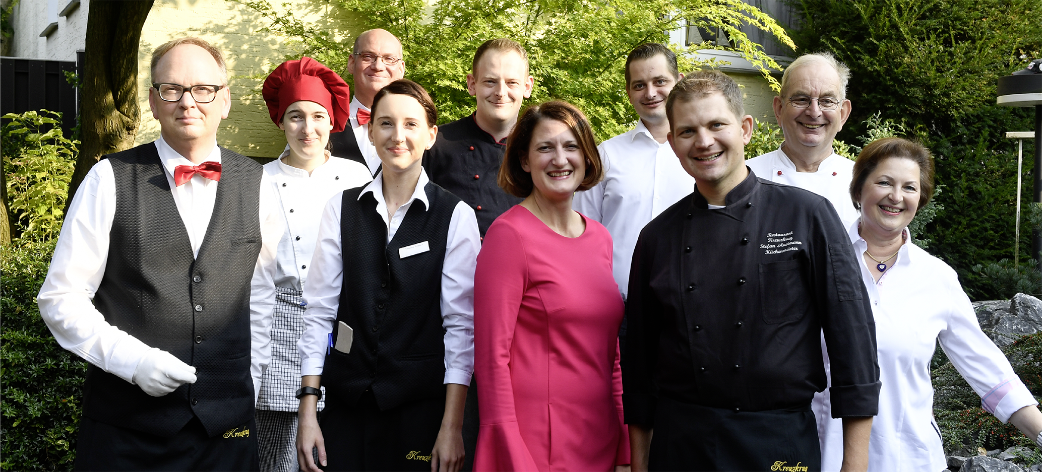Team des Restaurant Kreuzkrug